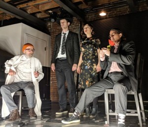 Padua Playwrights in JACK BENNY ( MENAGE EN TRAIN) at the Hollywood Fringe Festival by creators Juli Crockett, Gray Palmer and Guy Zimmerman.  Matt Ritchey reviews for Gia On The Move.